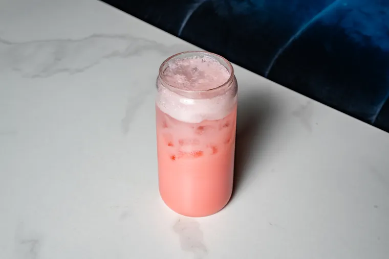 A drink from the Karaz Lounge menu